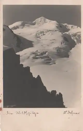 verschneite Bergspitze - ca. 1935