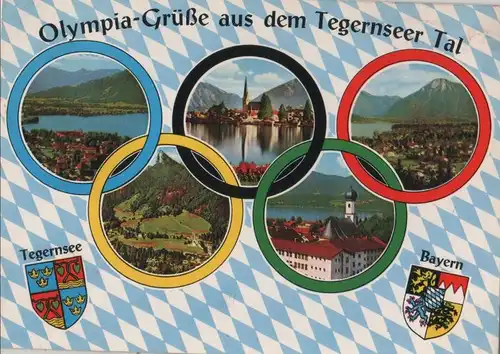 Tegernsee - Olympia-Grüße