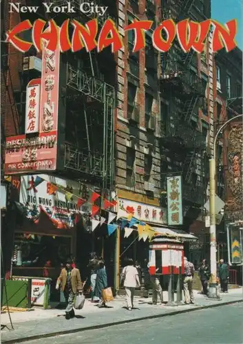 USA - USA - New York City - lower Manhattan, Chinatown - ca. 1985