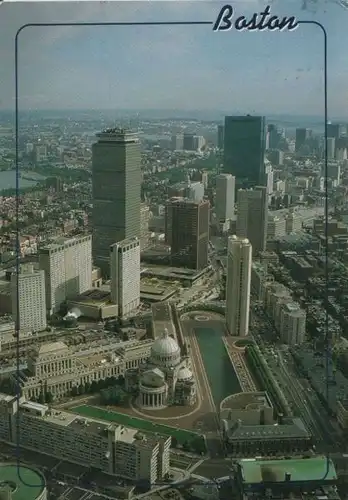 USA - USA - Boston - aerial view - 1995