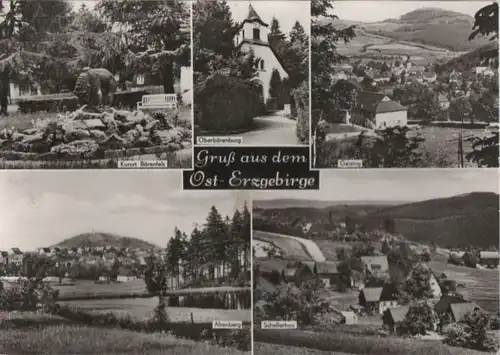 Erzgebirge - Ostteil, u.a. Bärenfels - 1978
