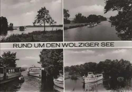 Wolziger See - 4 Teilbilder - 1988
