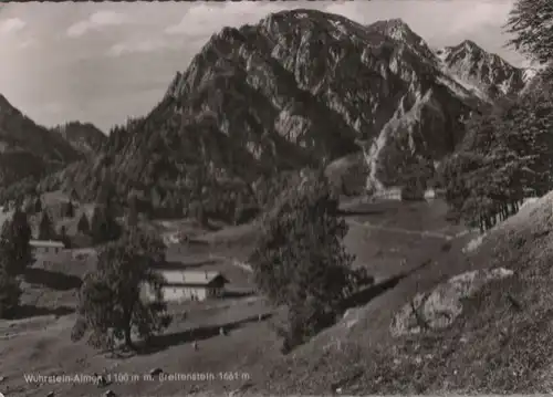 Schleching, Wuhrstein-Alm - mit Breitenstein - 1964