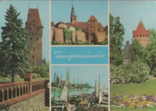 Tangermünde - u.a. Burggarten - ca. 1965