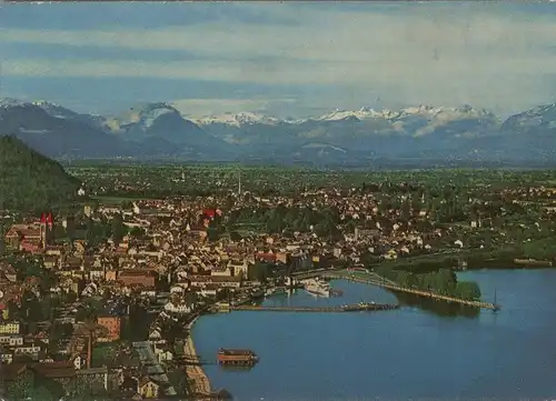Österreich - Österreich - Bregenz - mit Schweizer Alpen - ca. 1975