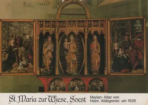 Soest - St. Maria zur Wiese, Marienaltar