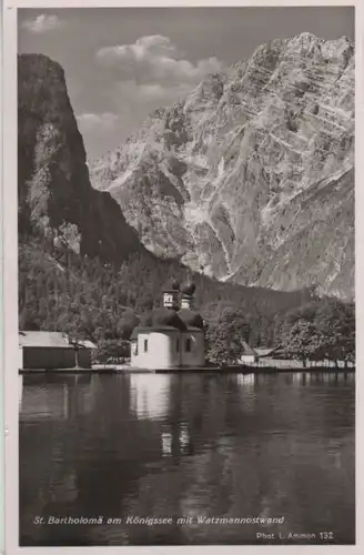 Königssee - mit Watzmannostwand - 1940