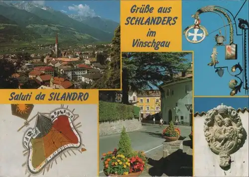 Italien - Italien - Schlanders - Silandro - 5 Teilbilder - 1994