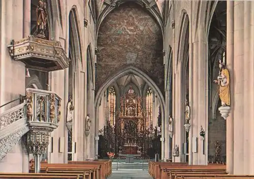 Überlingen - Inneres des Münsters - ca. 1975