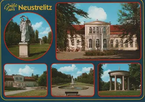Neustrelitz - 5 Teilbilder - 1995