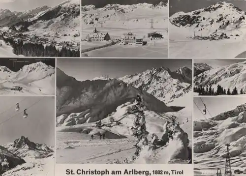Österreich - Österreich - St. Anton-St. Christoph - mit 8 Bildern - 1961