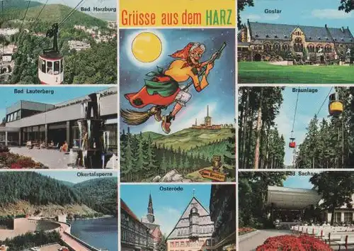 Goslar - Harz u.a. Braunlage u. Osterode - 1990