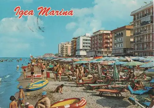 Italien - Italien - Igea Marina - Strand und Hotels - 1978