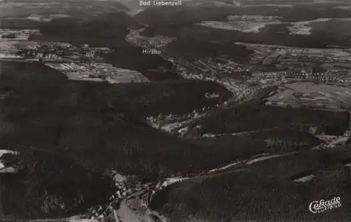 Calw - Luftaufnahme - 1956