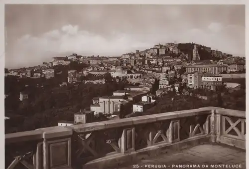 Italien - Italien - Perugia - Panorama da Monteluce - ca. 1960