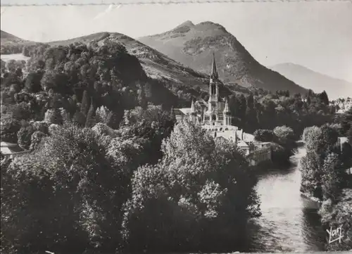 Frankreich - Frankreich - Lourdes - La Basilique - ca. 1965