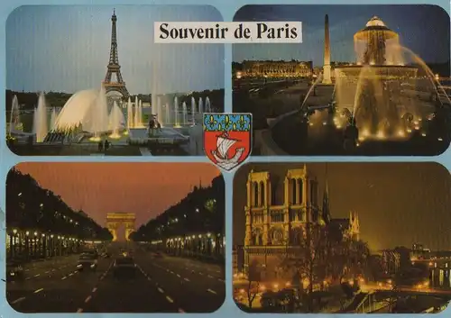 Frankreich - Frankreich - Paris - u.a. La Tour Eiffel - ca. 1980