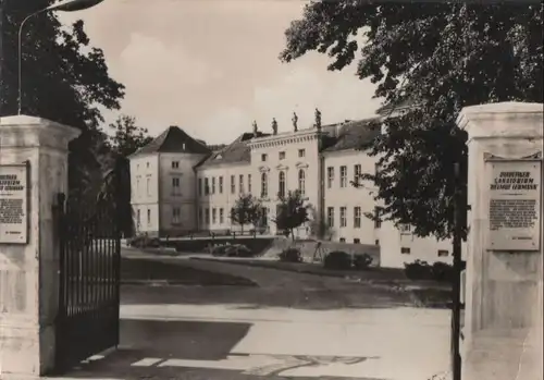 Rheinsberg - Eingang zum Schloß - ca. 1960