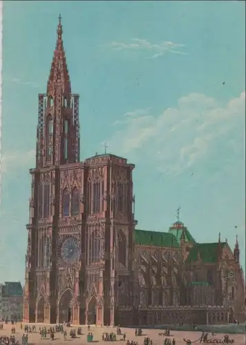 Frankreich - Frankreich - Strasbourg - Cathedrale - 1962