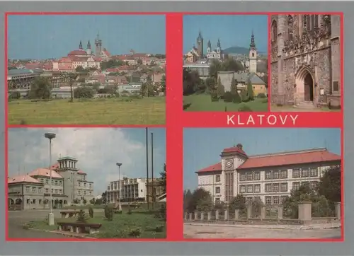 Tschechien - Tschechien - Klatovy - 4 Teilbilder - ca. 1975