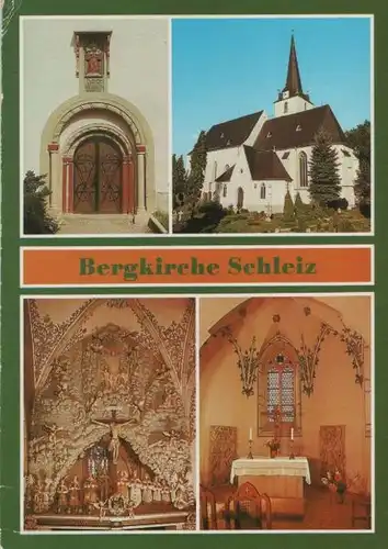 Schleiz - u.a. Außenansicht - 1986
