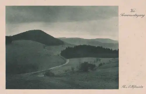 Braunlage - Harz - Vor Sonnenuntergang - ca. 1955