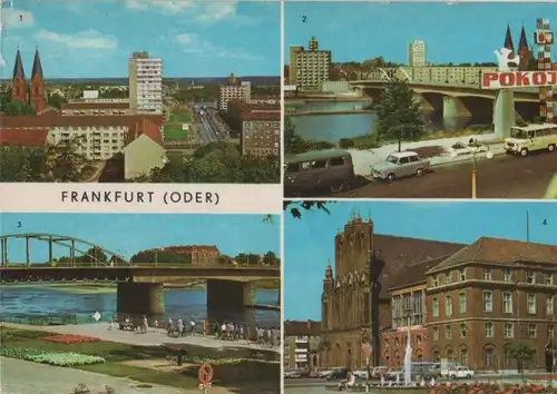 Frankfurt Oder - u.a. Rathaus - 1977