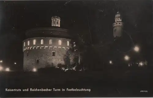 Görlitz - Kaisertrutz und Reichenbacher Turm - 1969