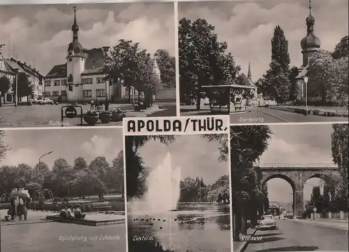 Apolda - u.a. Rathaus - 1972
