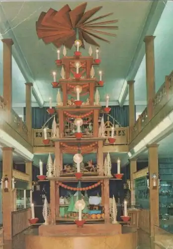 Seiffen - Spielzeugmuseum, hohe Pyramide - 1983