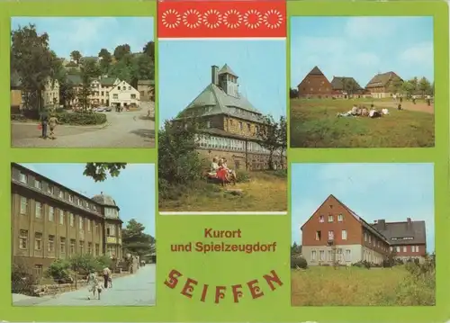 Seiffen - u.a. FDGB-Erholungsheim Berghof - ca. 1985