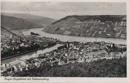 Bingen - mit Bingerbrück und Nahe - 1954