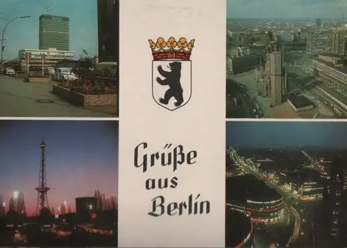 Berlin, Westteil - u.a. Haus der Nationen - ca. 1970