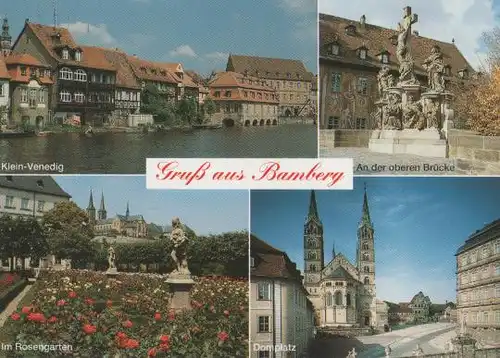 Bamberg u.a. Obere Brücke - ca. 1995