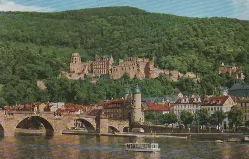 Heidelberg - Partie am Neckar - 1966