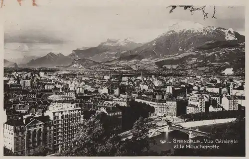 Frankreich - Frankreich - Grenoble - Vue Generale - 1946