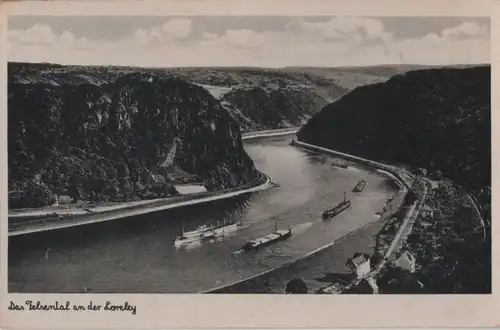 Loreley - das Rheintal - ca. 1955