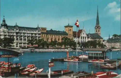 Schweiz - Zürich - Schweiz - Kirche am Ufer
