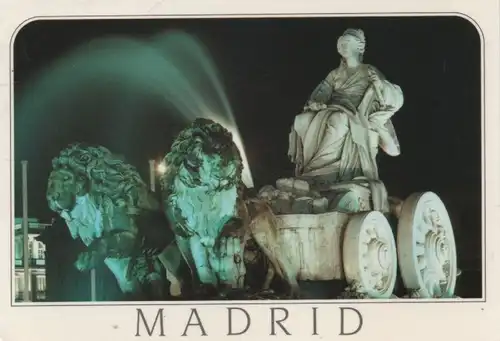 Spanien - Madrid - Spanien - Funete de la Cibiles