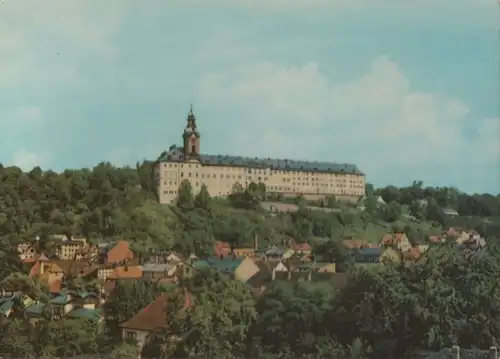 Rudolstadt - Blick zur Heidecksburg - 1968