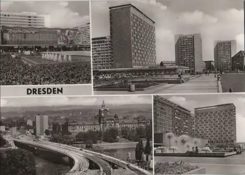 Dresden - u.a. Interhotel Newa - 1973