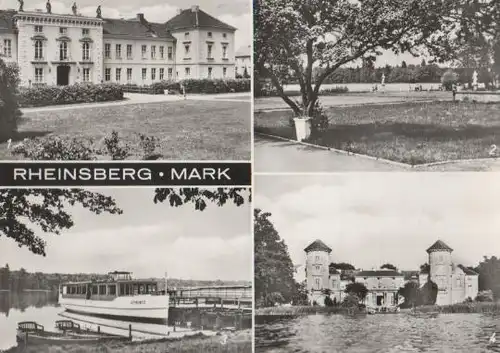 Rheinsberg Mark u.a. Schloß - 1982
