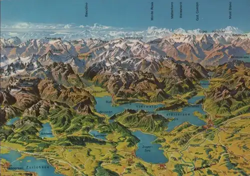 Schweiz - Schweiz - Schweiz - Zentralschweiz - ca. 1980
