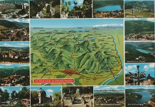 Schwarzwald - südl. Teil, u.a. Neustadt - ca. 2000