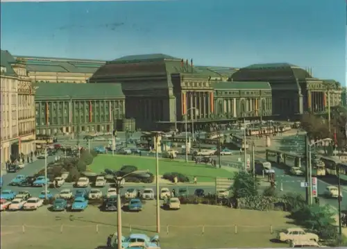 Leipzig - Hauptbahnhof - 1970