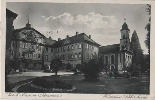 Mainau - Schloss und Schlosskirche - 1937