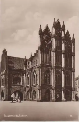 Tangermünde - Rathaus - ca. 1940