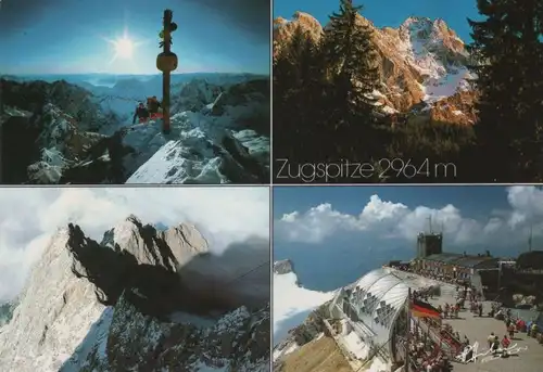 Zugspitze - 4 Bilder