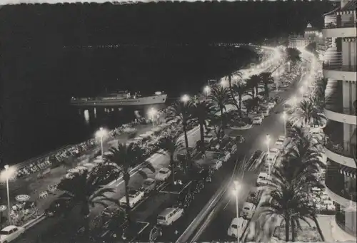 Frankreich - Frankreich - Nizza - la nuit - Promenade en mer - 1962