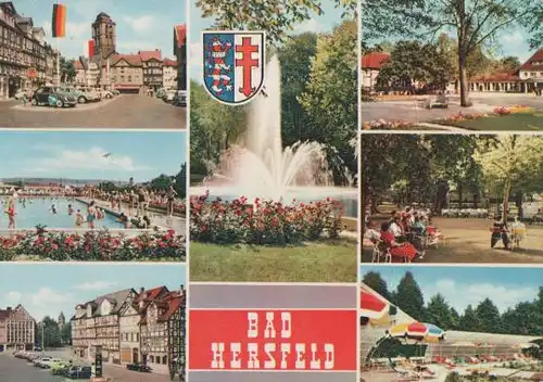 Bad Hersfeld u.a. Schwimmbad - 1963